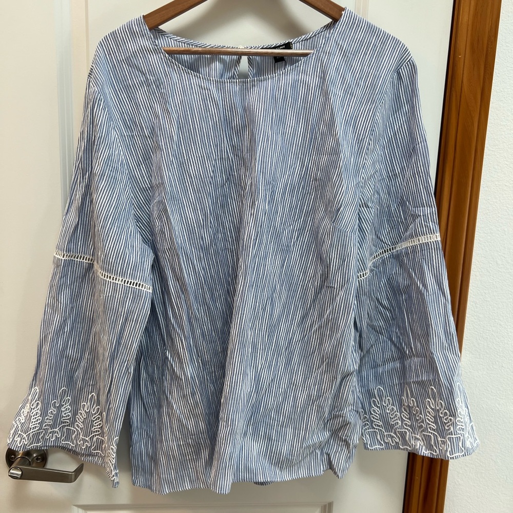 Stella & Dot Plus Sized Blouse